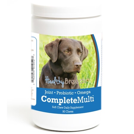 Healthy Breeds Labrador Retriever all in one Multivitamin Soft Chew, 90PK 192959010527